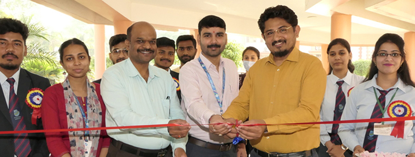 Health Check-up Camp - Ribbon cutting ceremony